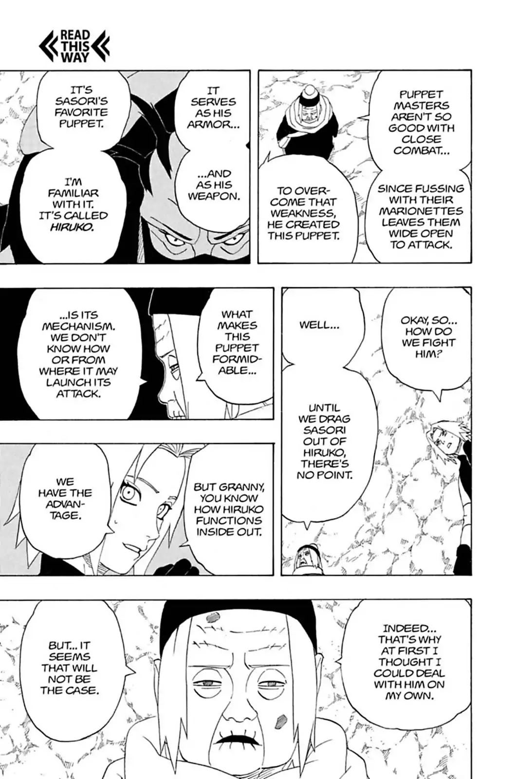 Naruto Chapter 265 page 5 - Chapter 265: Granny Chiyo & Sakura