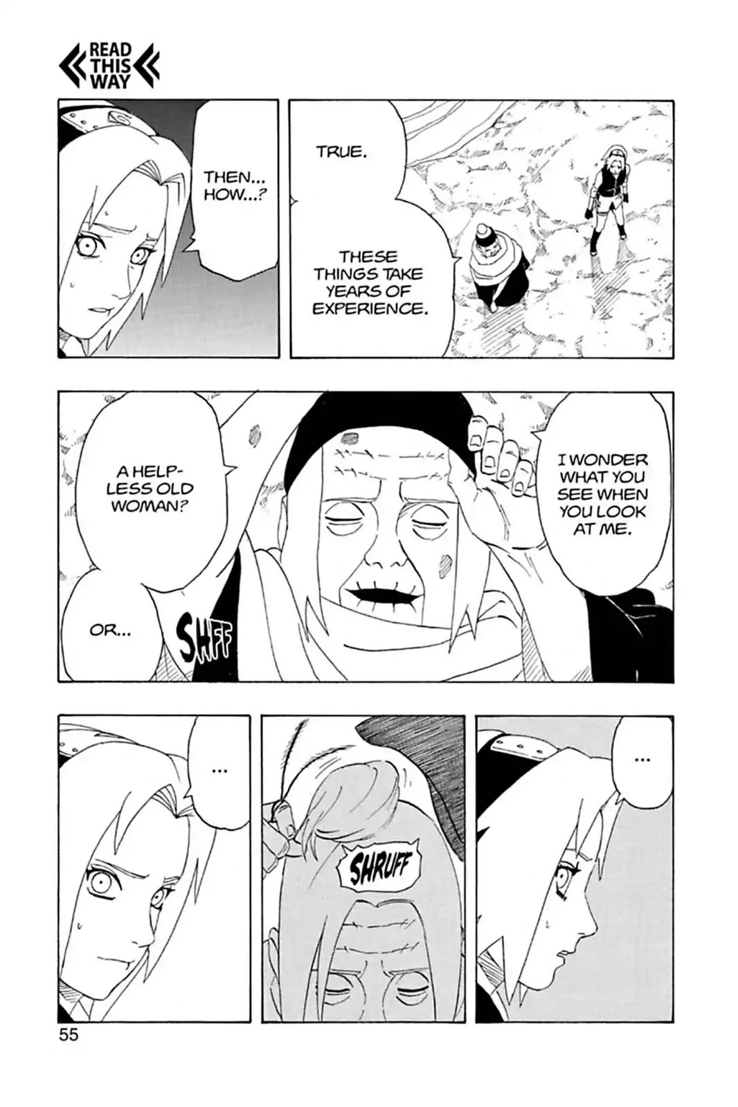 Naruto Chapter 265 page 9 - Chapter 265: Granny Chiyo & Sakura