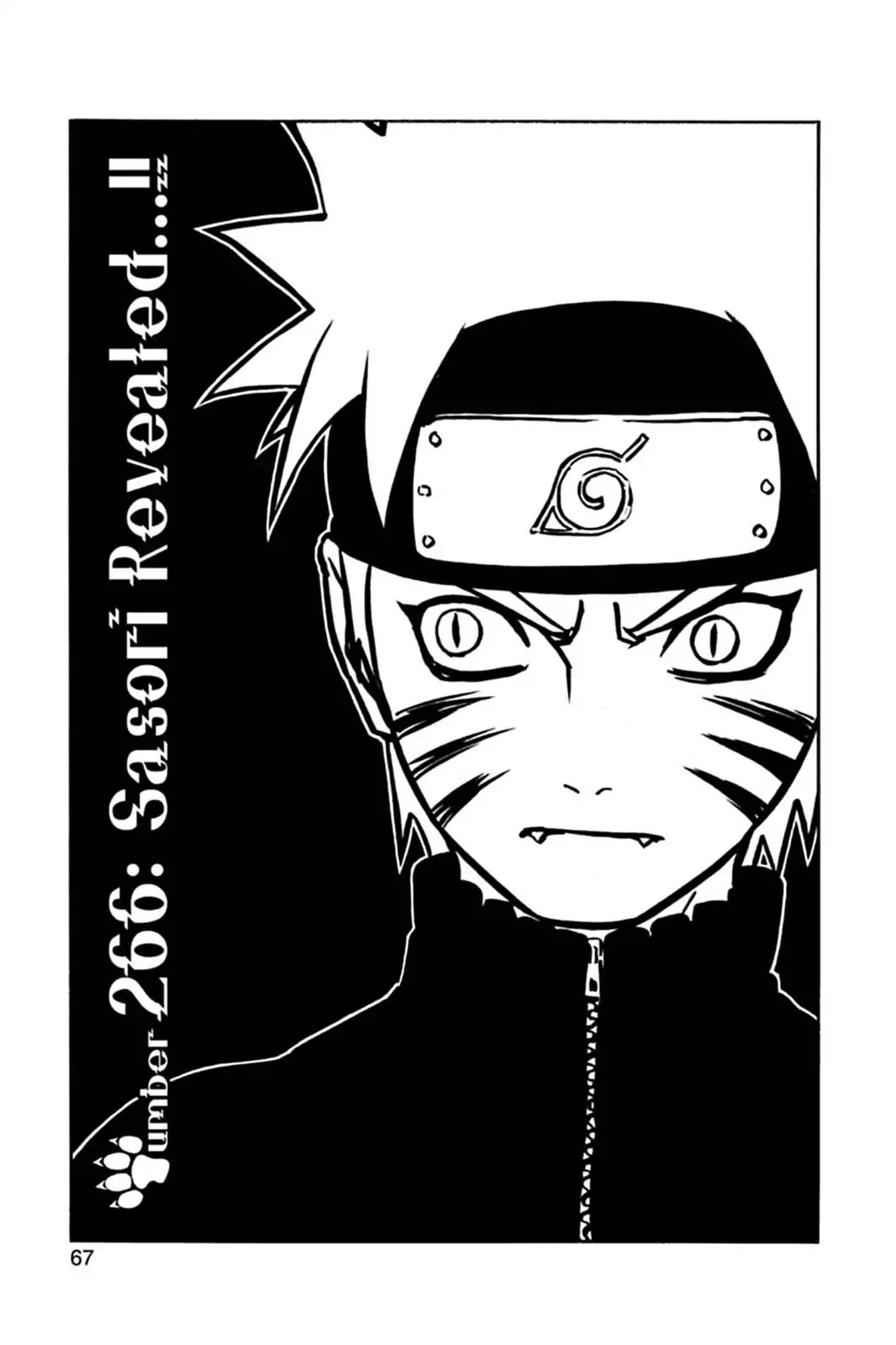 Naruto Chapter 266 page 1 - Chapter 266: Sasori Revealed...!!