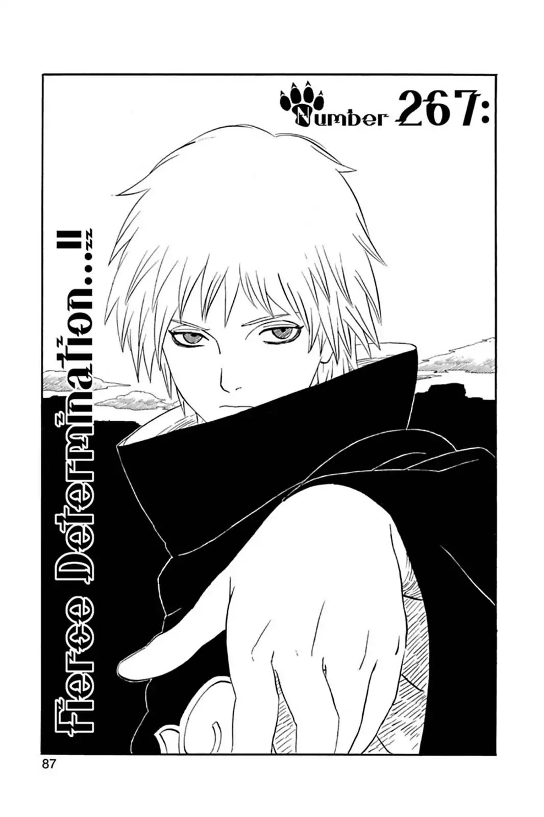 Naruto Chapter 267 page 1 - Chapter 267: Fierce Determination...!!