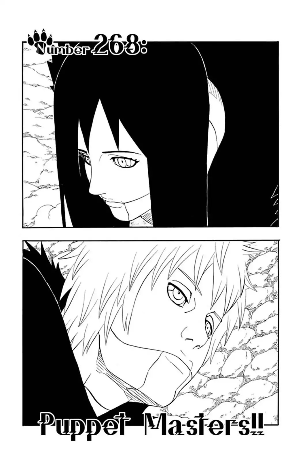 Naruto Chapter 268 page 1 - Chapter 268: Puppet Masters!!