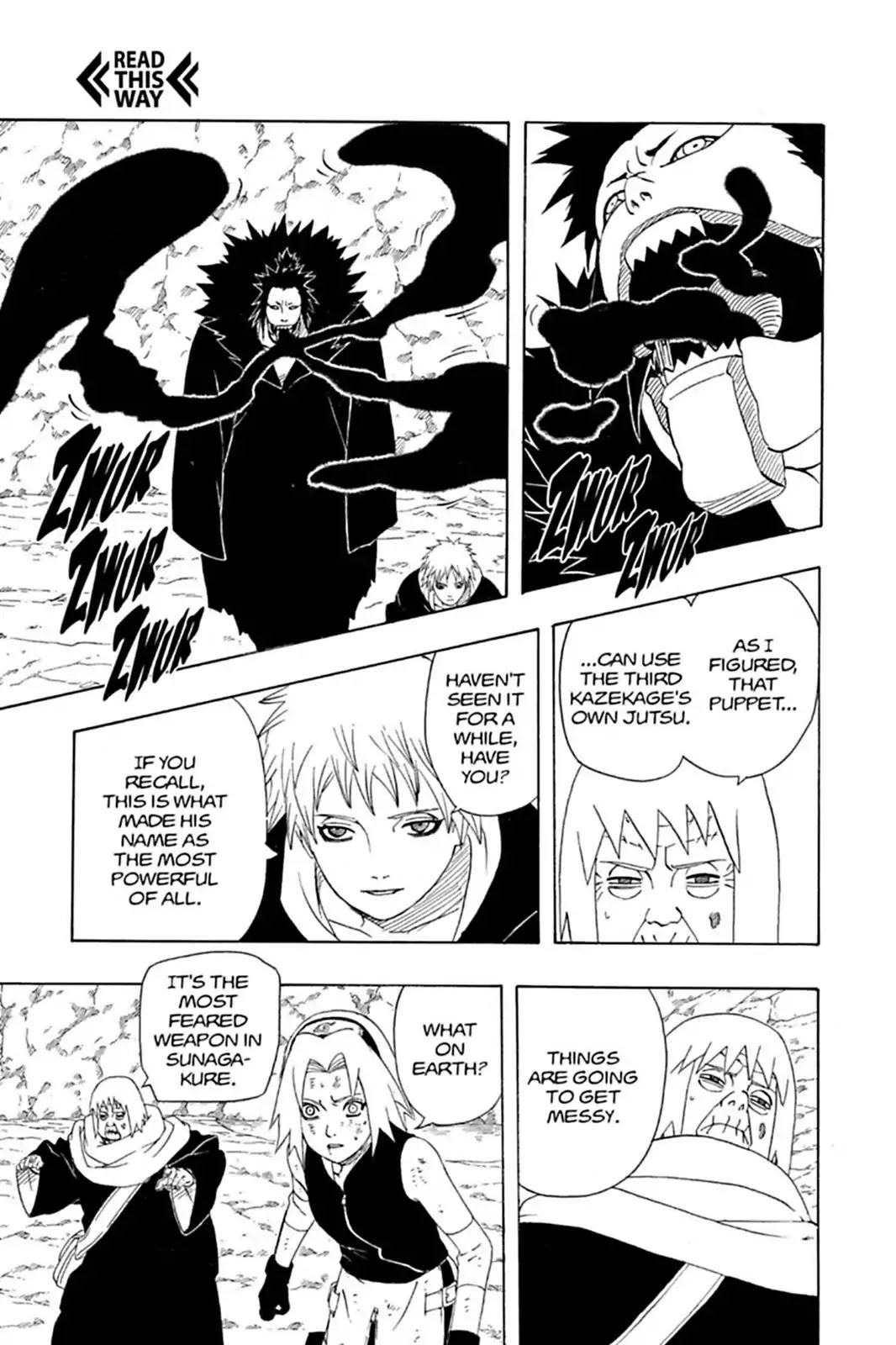 Naruto Chapter 268 page 8 - Chapter 268: Puppet Masters!!
