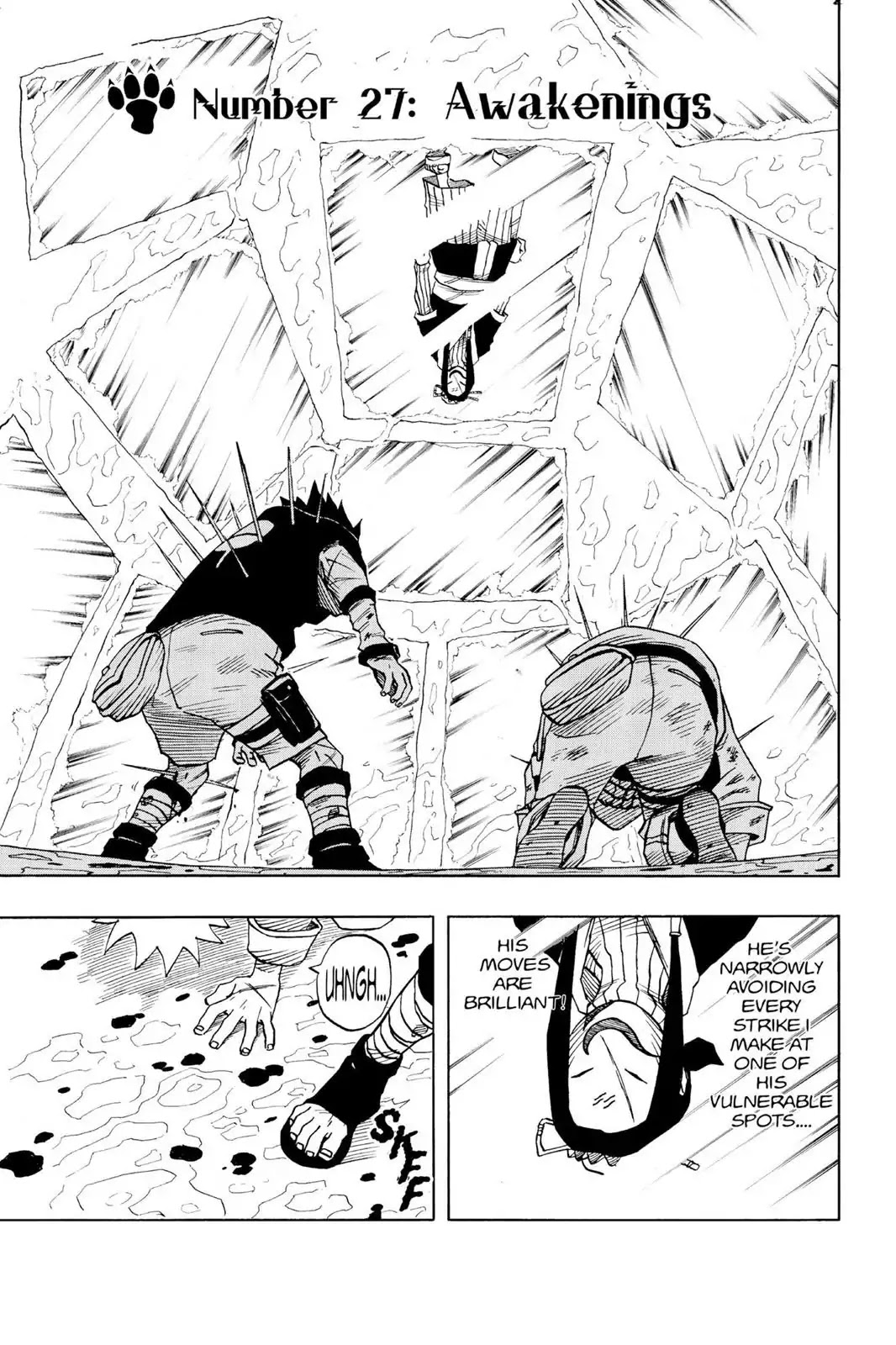 Naruto Chapter 27 page 1 - Chapter 27: Awakenings