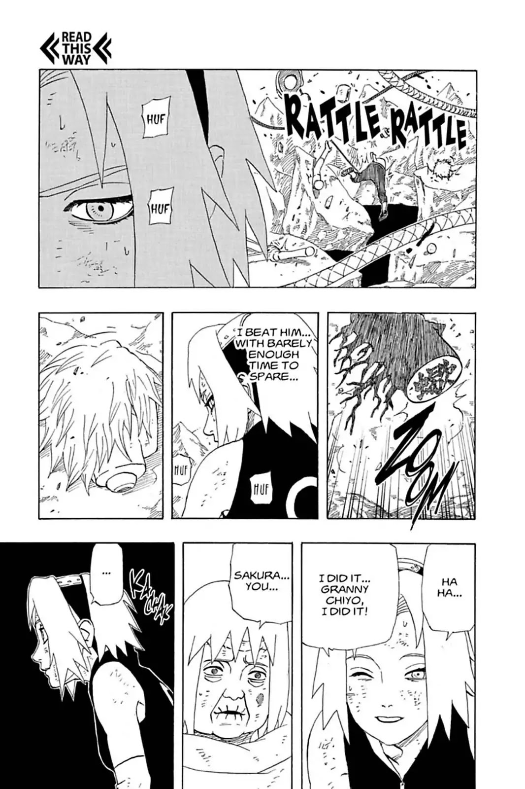 Naruto Chapter 272 page 14 - Chapter 272: Granny Chiyo Vs. Sasori...!!