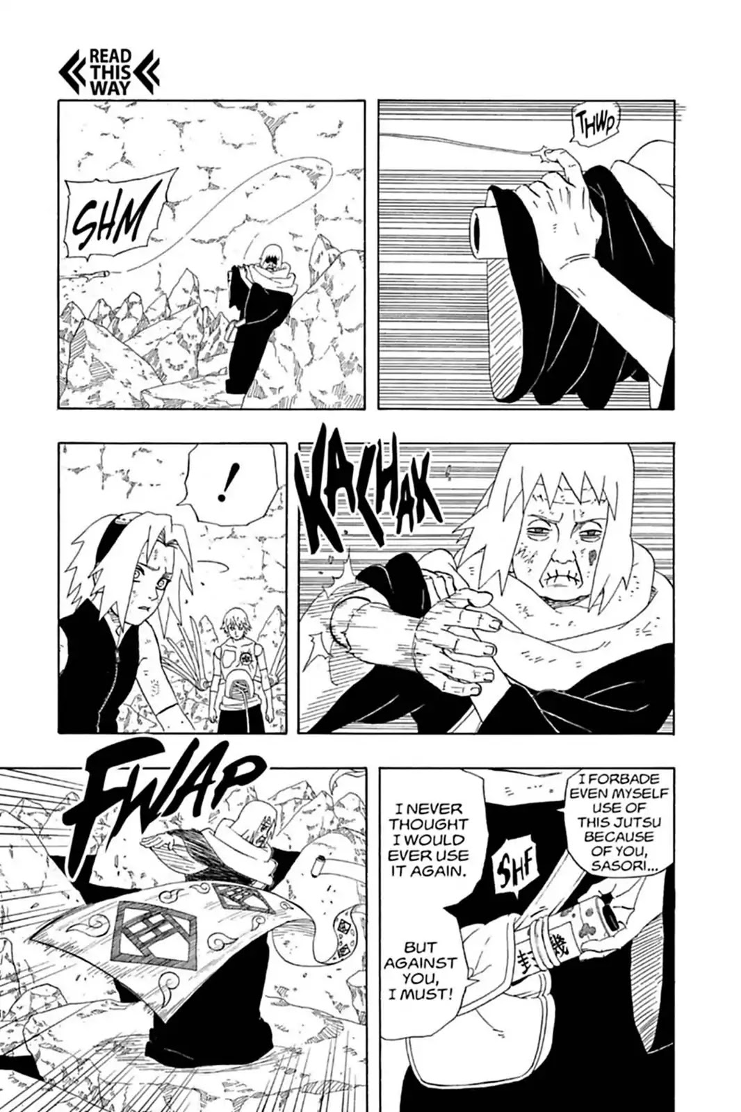 Naruto Chapter 272 page 16 - Chapter 272: Granny Chiyo Vs. Sasori...!!