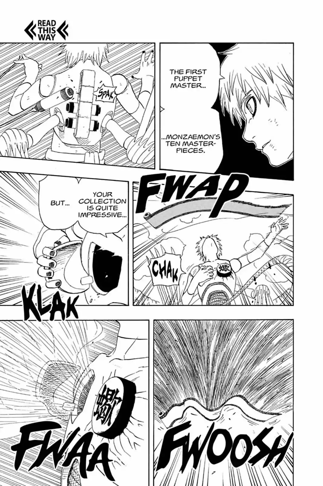 Naruto Chapter 272 page 19 - Chapter 272: Granny Chiyo Vs. Sasori...!!