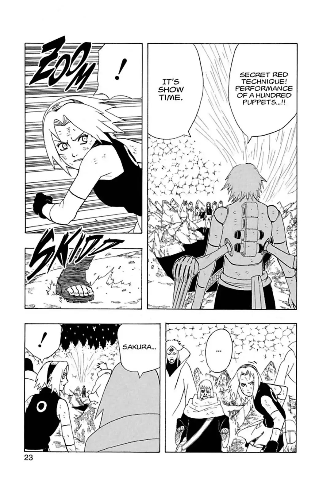 Naruto Chapter 272 page 22 - Chapter 272: Granny Chiyo Vs. Sasori...!!