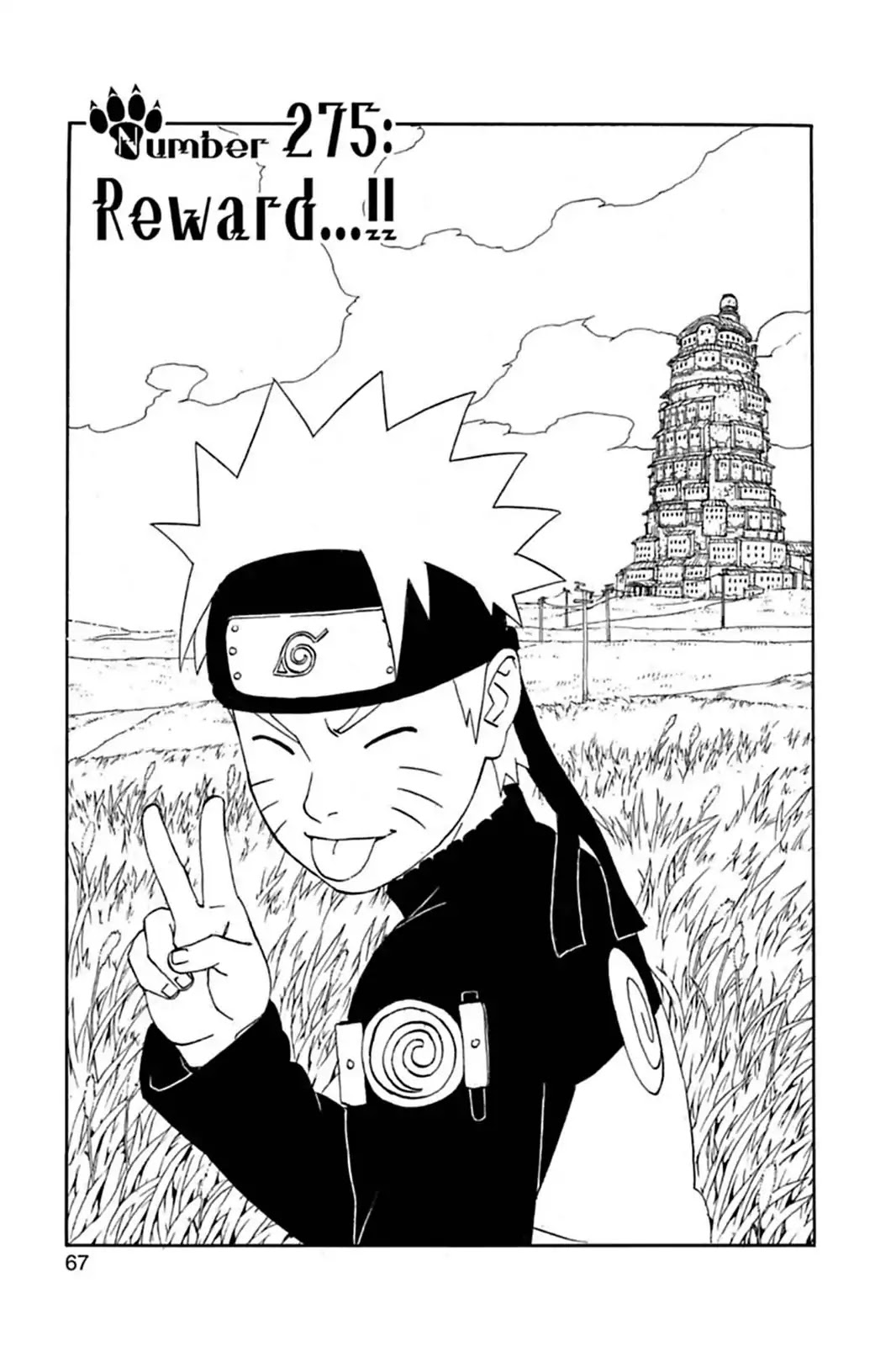 Naruto Chapter 275 page 1 - Chapter 275: Reward...!!