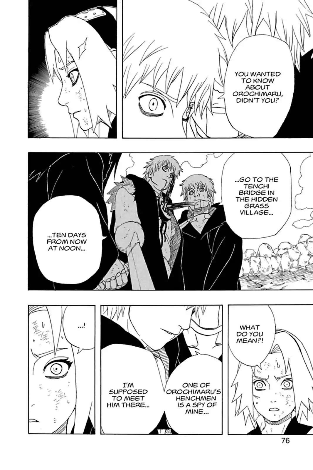 Naruto Chapter 275 page 10 - Chapter 275: Reward...!!