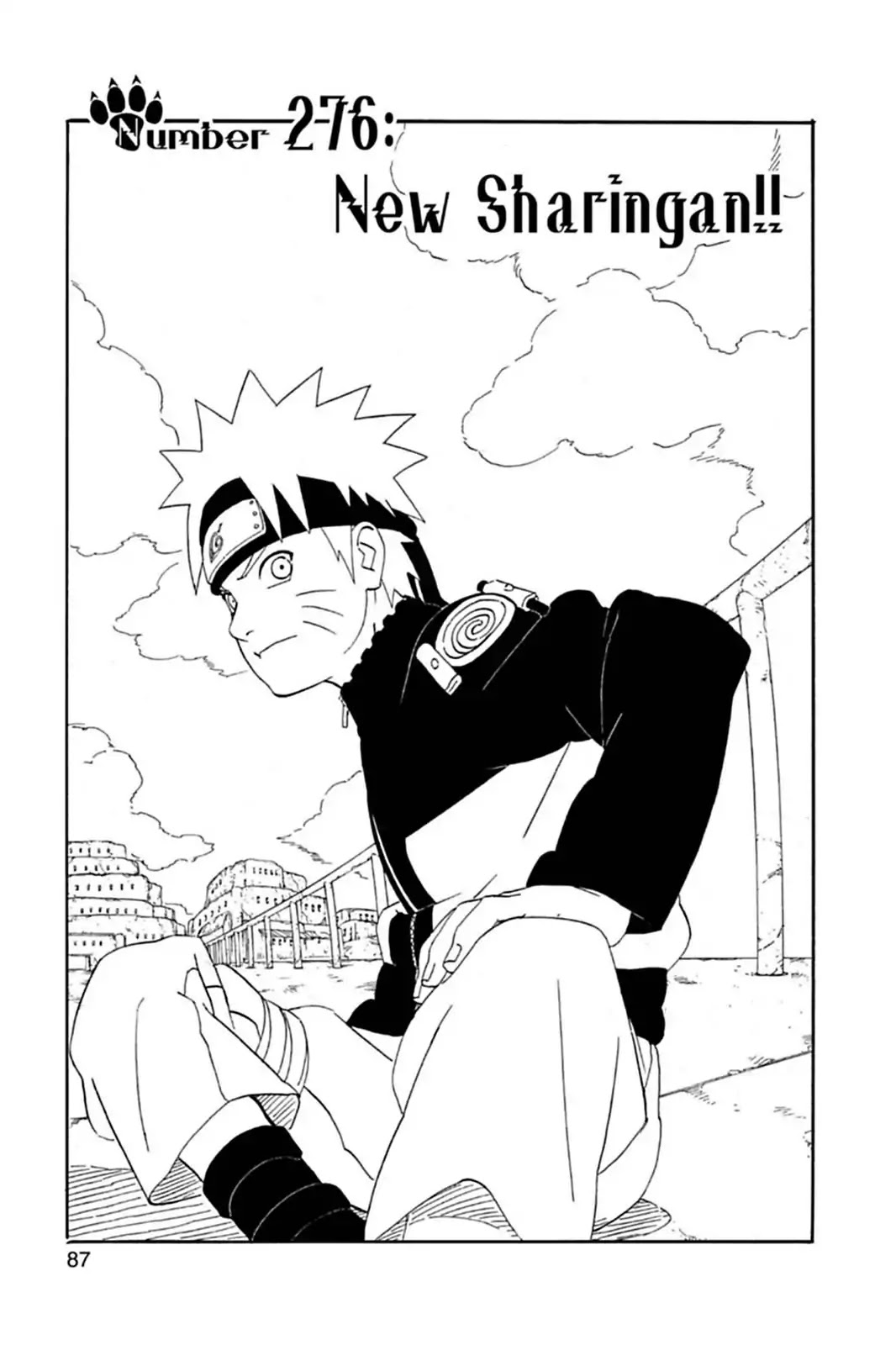 Naruto Chapter 276 page 1 - Chapter 276: New Sharingan!!