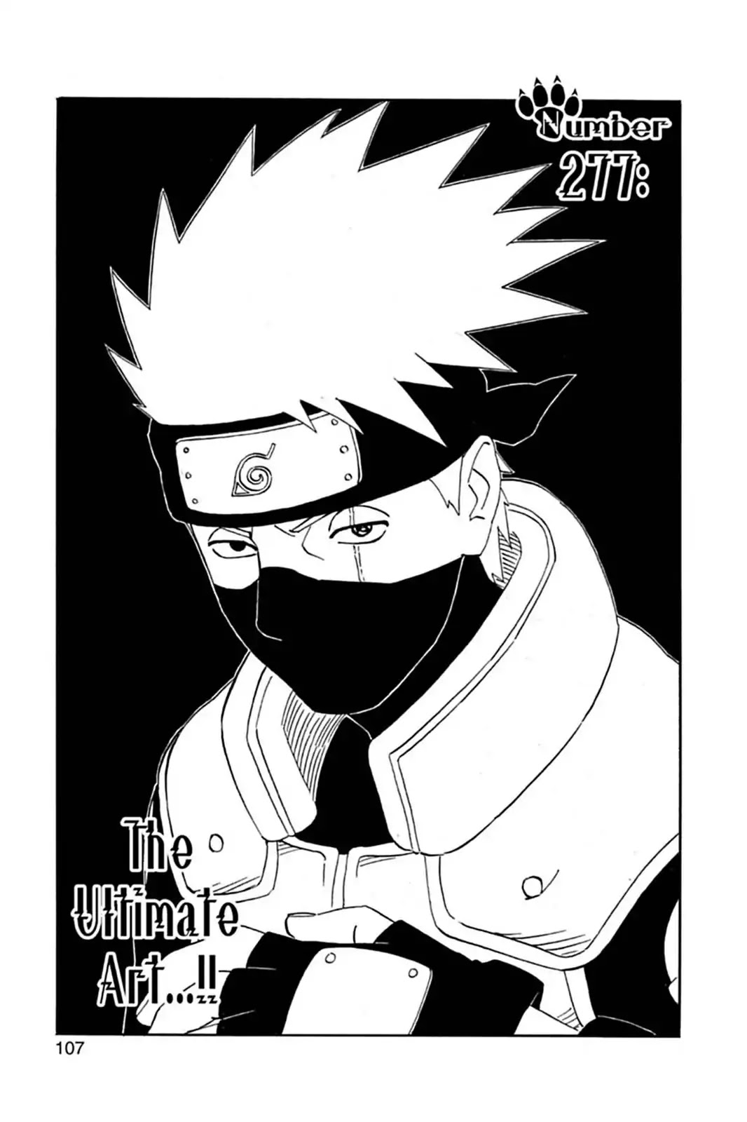 Naruto Chapter 277 page 1 - Chapter 277: The Ultimate Art...!!