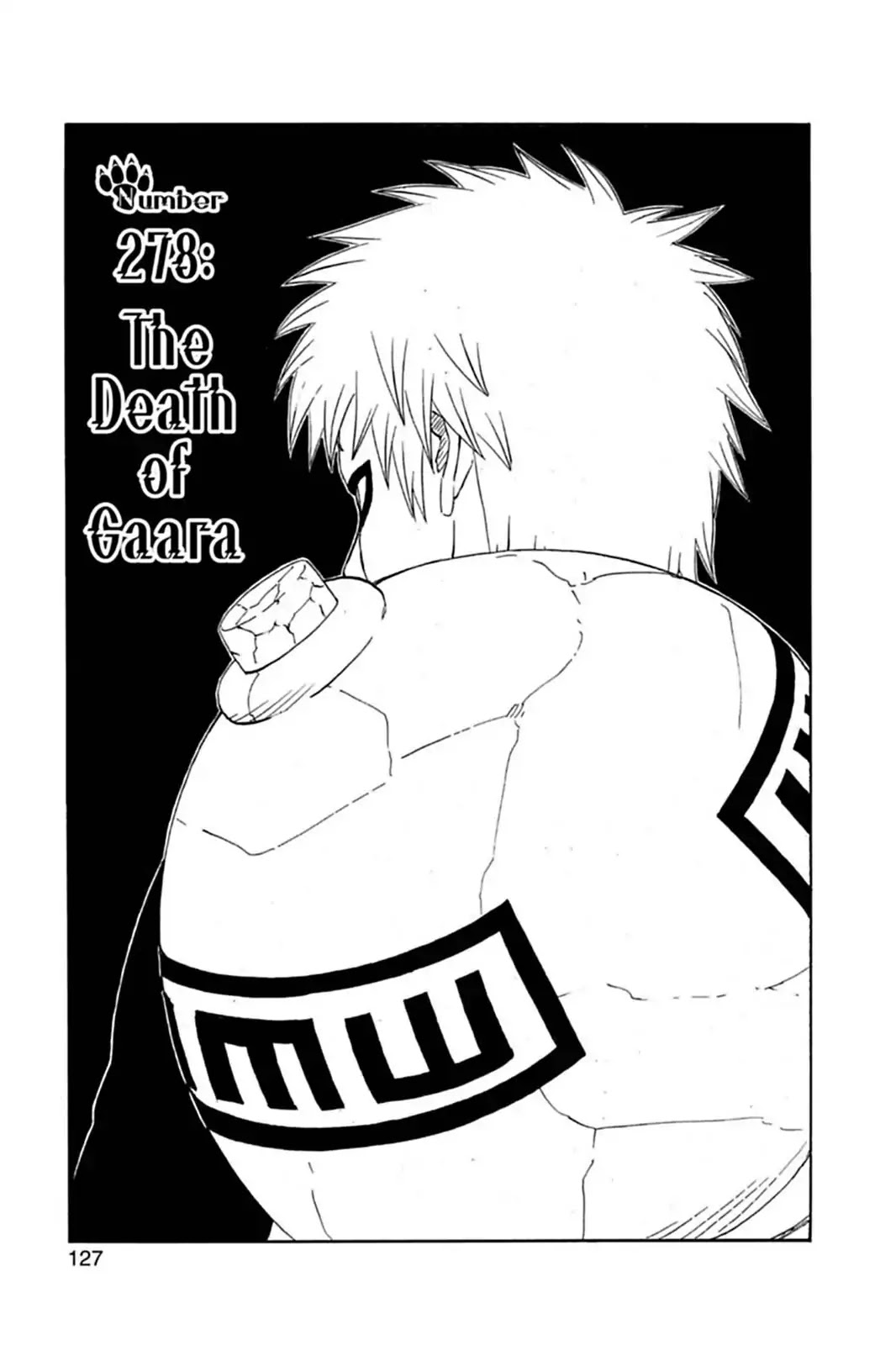 Naruto Chapter 278 page 1 - Chapter 278: The Death Of Gaara
