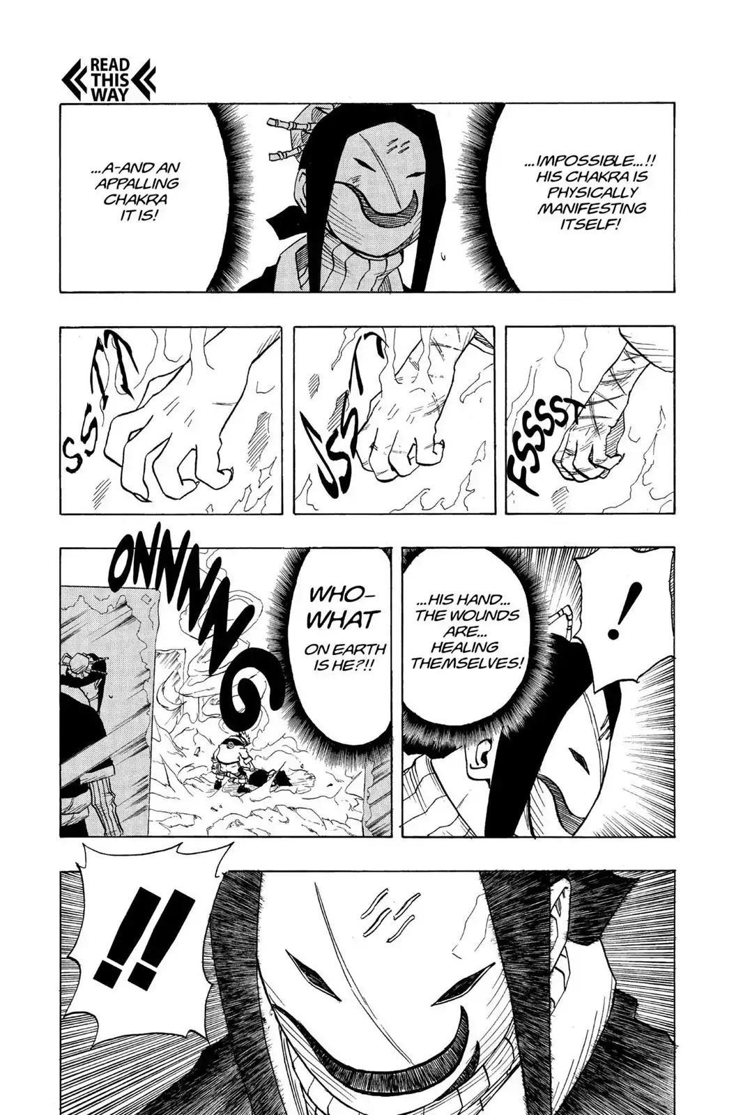Naruto Chapter 28 page 10 - Chapter 28: Nine Tails...!!