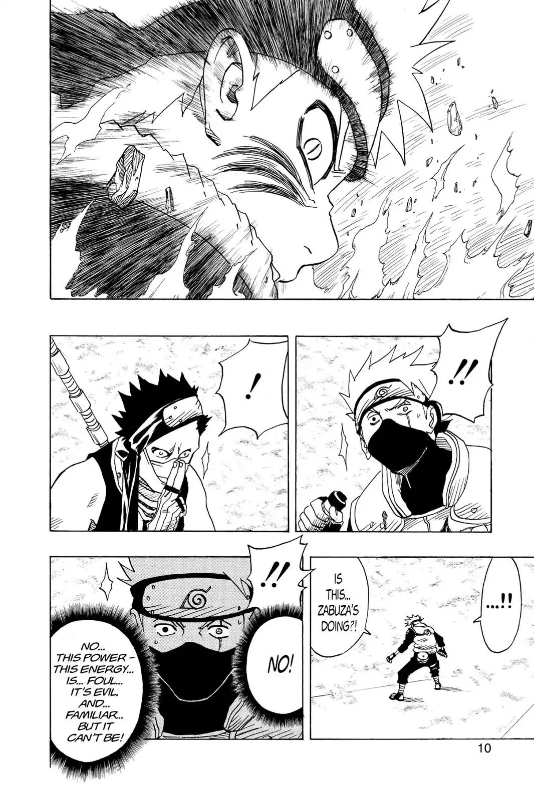 Naruto Chapter 28 page 11 - Chapter 28: Nine Tails...!!