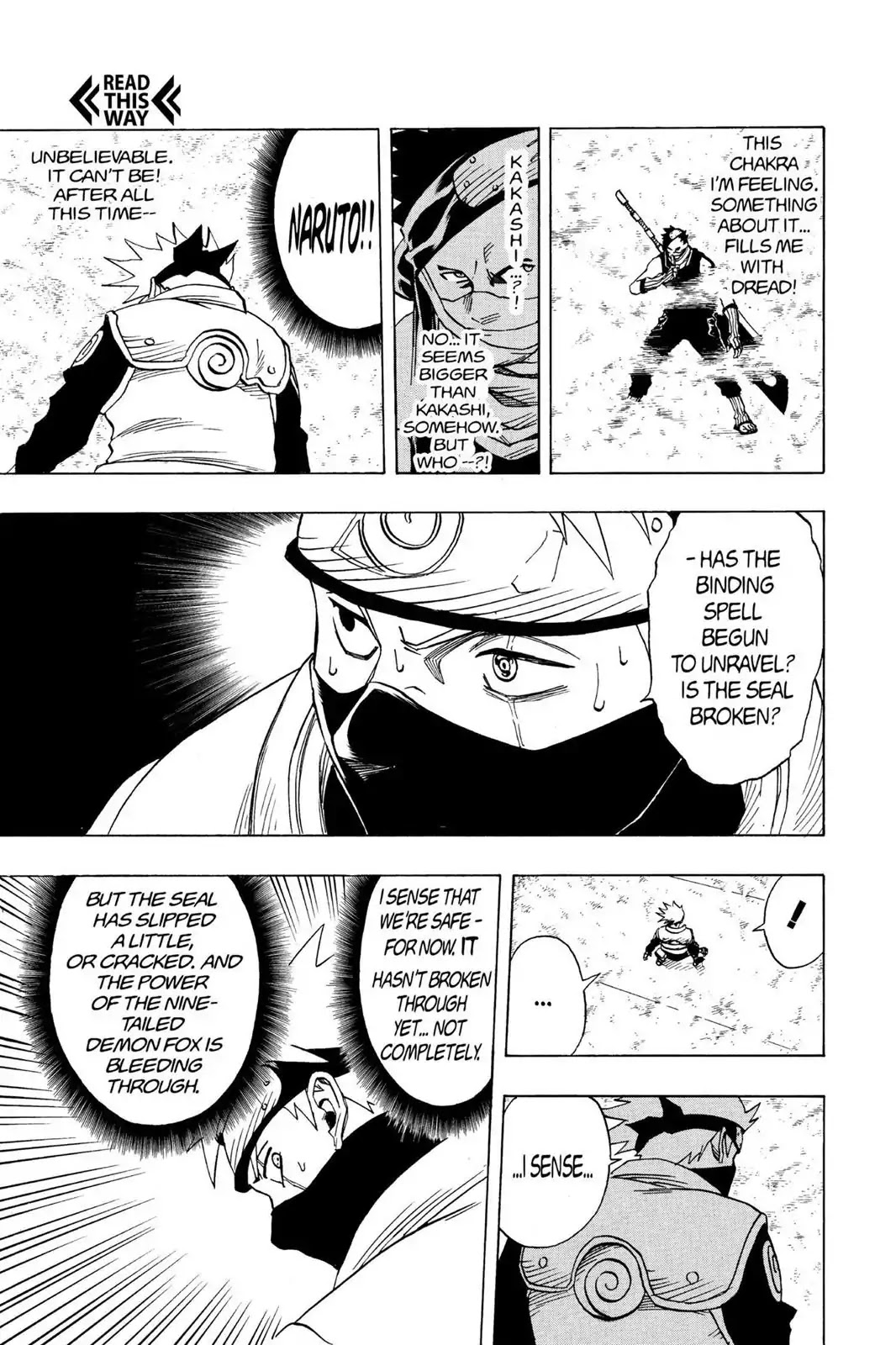 Naruto Chapter 28 page 12 - Chapter 28: Nine Tails...!!
