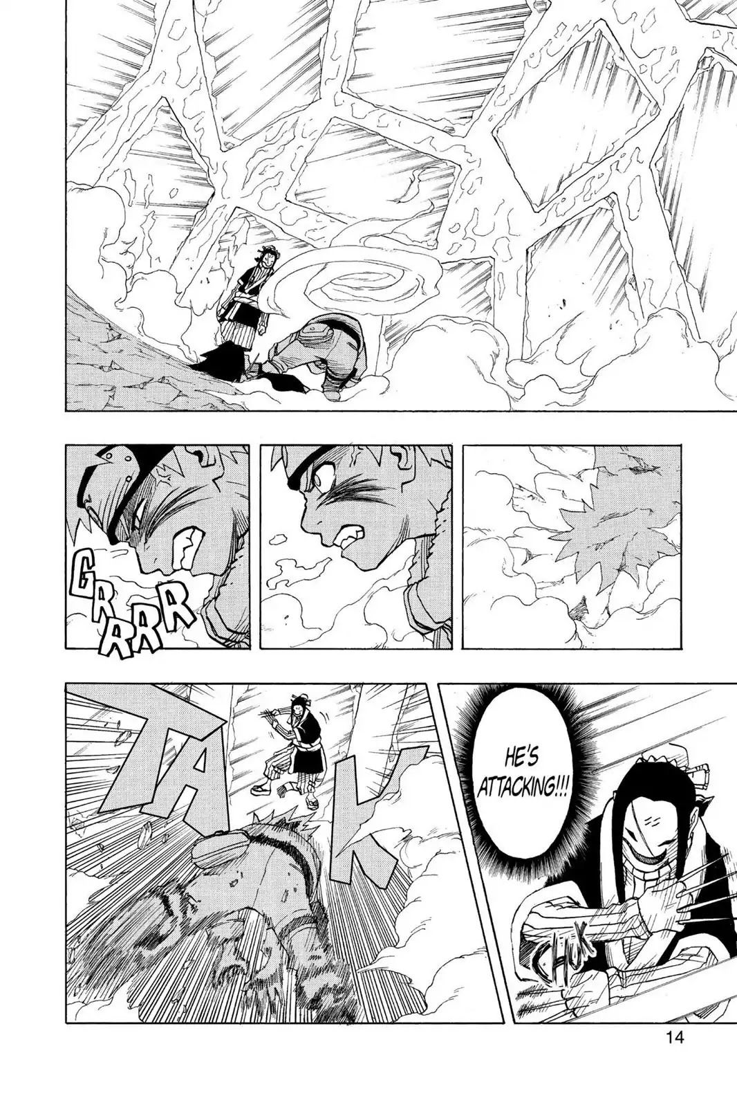 Naruto Chapter 28 page 15 - Chapter 28: Nine Tails...!!