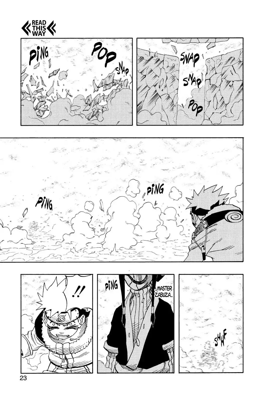 Naruto Chapter 28 page 24 - Chapter 28: Nine Tails...!!