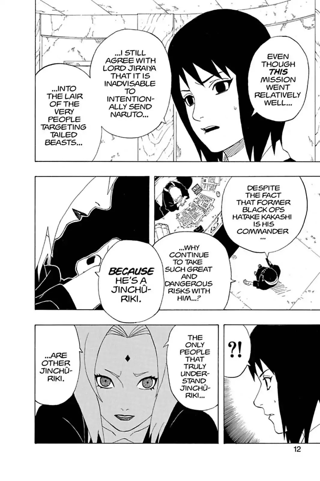 Naruto Chapter 281 page 12 - Chapter 281: The Search For Sasuke!!