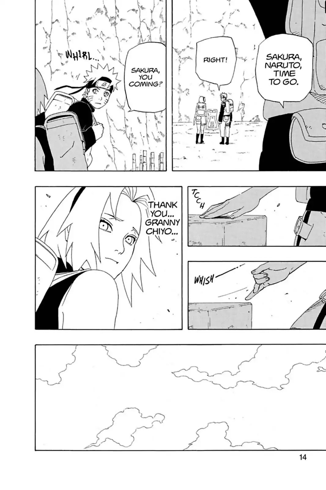 Naruto Chapter 281 page 14 - Chapter 281: The Search For Sasuke!!