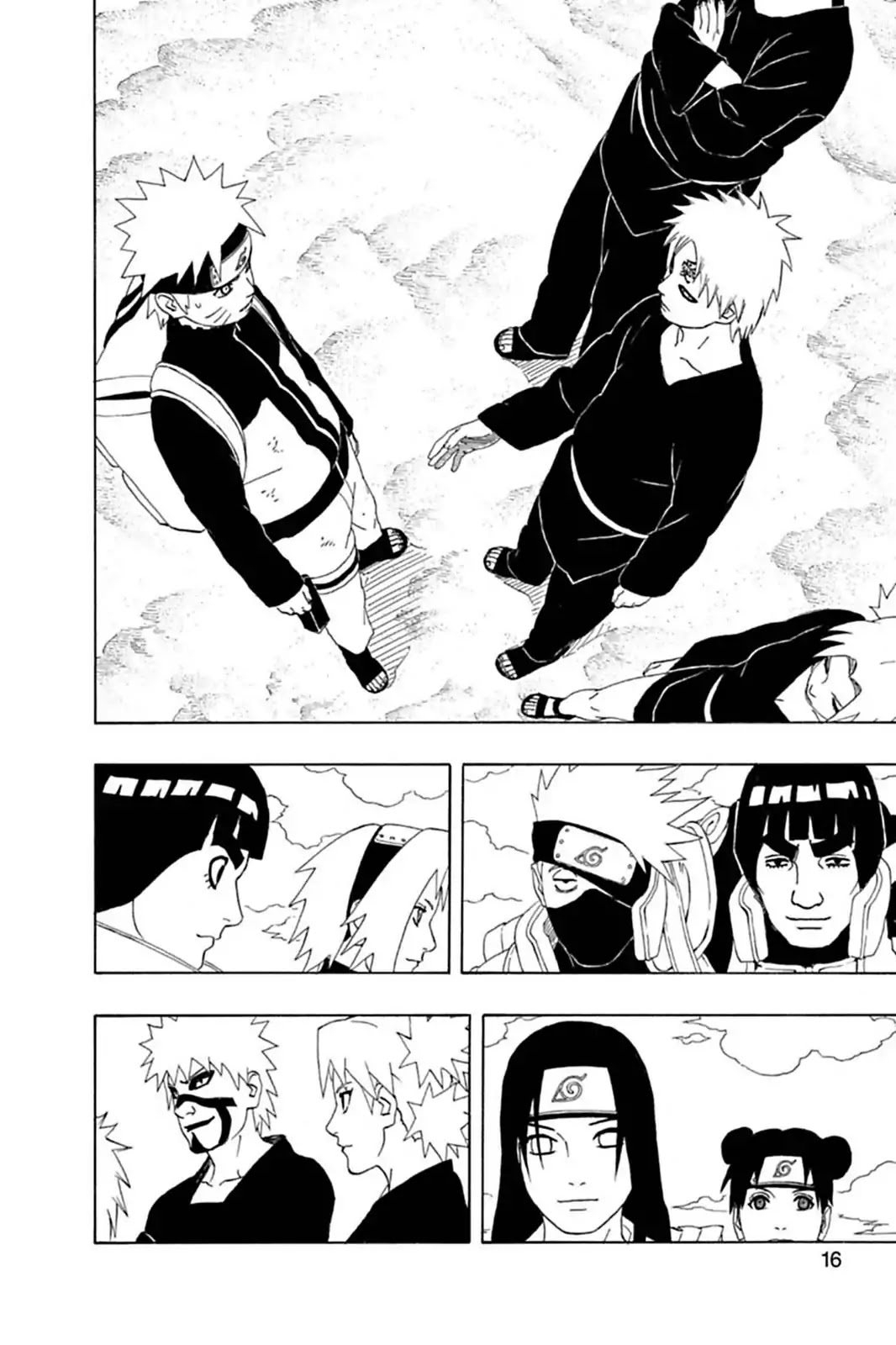 Naruto Chapter 281 page 16 - Chapter 281: The Search For Sasuke!!