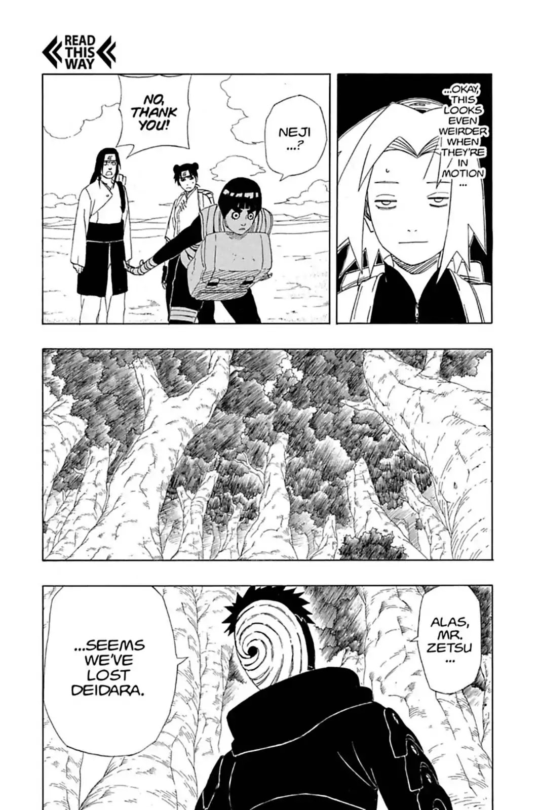 Naruto Chapter 281 page 21 - Chapter 281: The Search For Sasuke!!