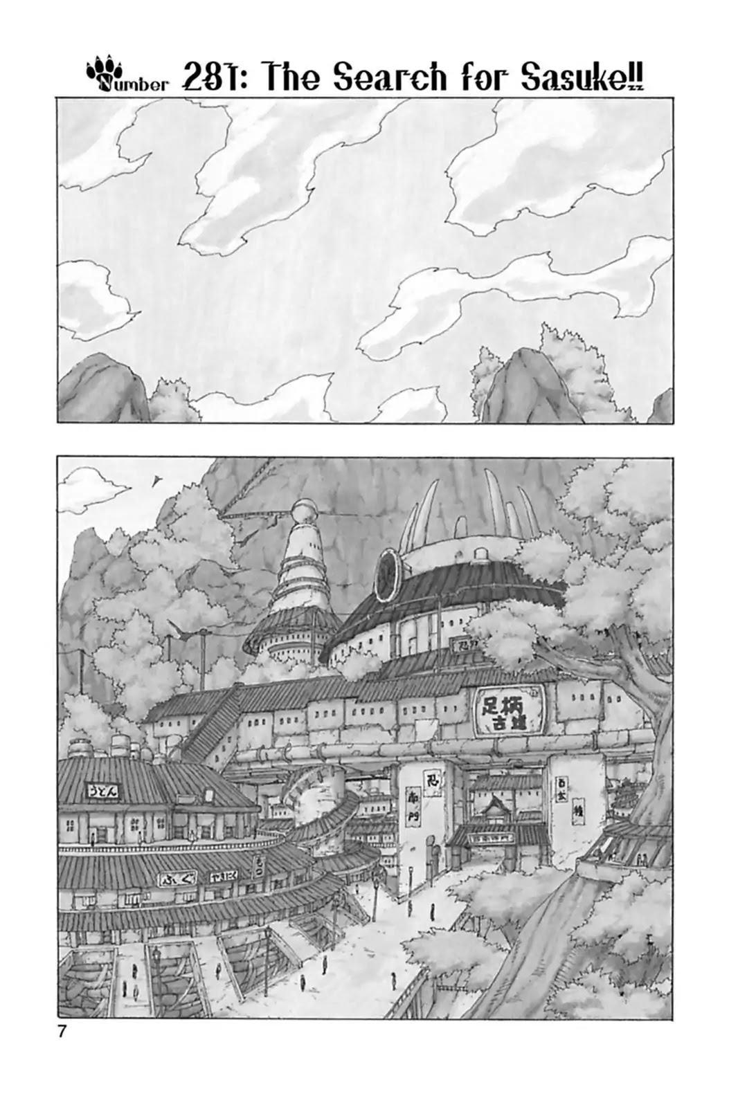 Naruto Chapter 281 page 8 - Chapter 281: The Search For Sasuke!!