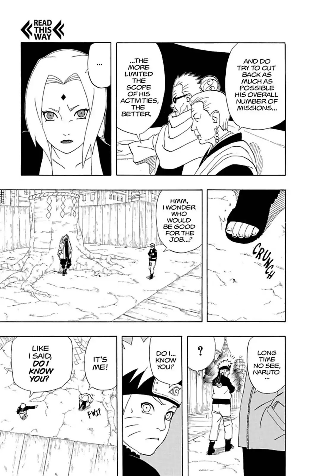 Naruto Chapter 282 page 11 - Chapter 282: Team Kakashi Returns