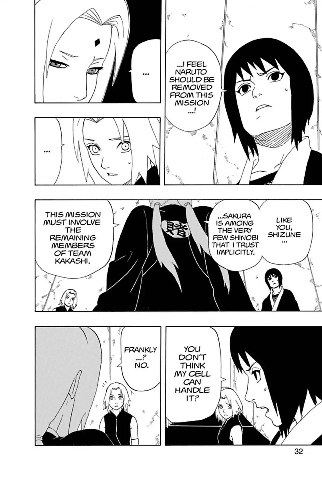Naruto Chapter 282 page 4 - Chapter 282: Team Kakashi Returns