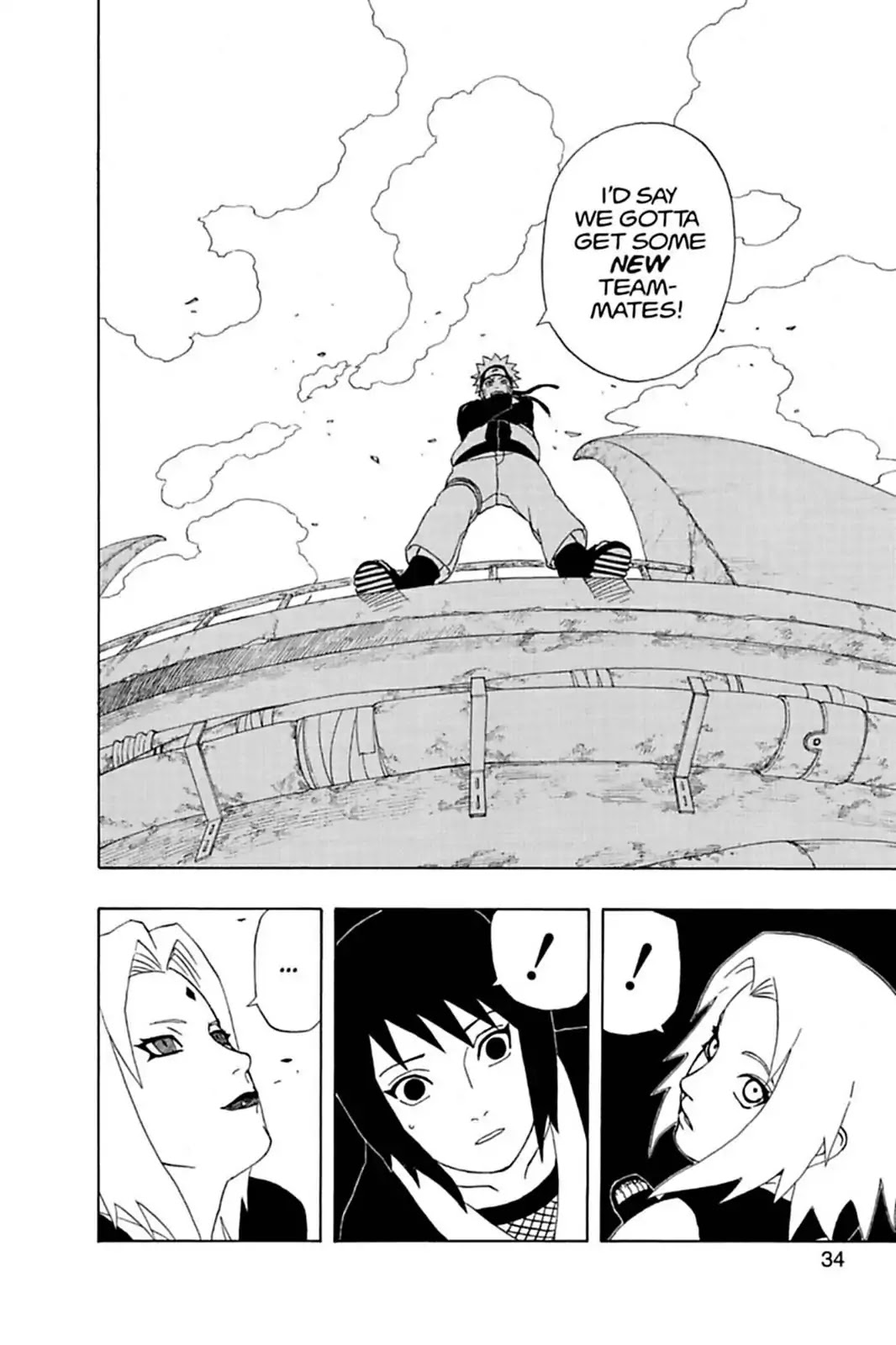 Naruto Chapter 282 page 6 - Chapter 282: Team Kakashi Returns