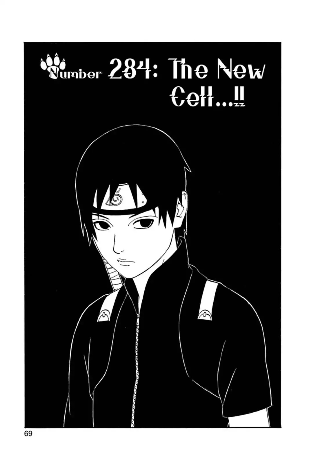 Naruto Chapter 284 page 1 - Chapter 284: The New Cell...!!