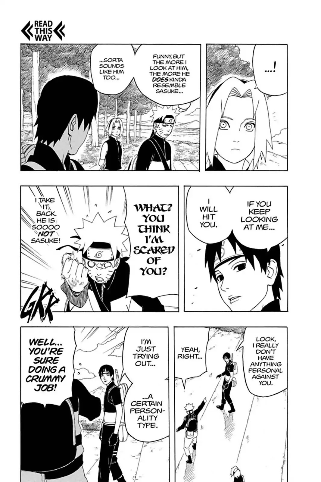 Naruto Chapter 286 page 3 - Chapter 286: Naruto, Sasuke & Sakura