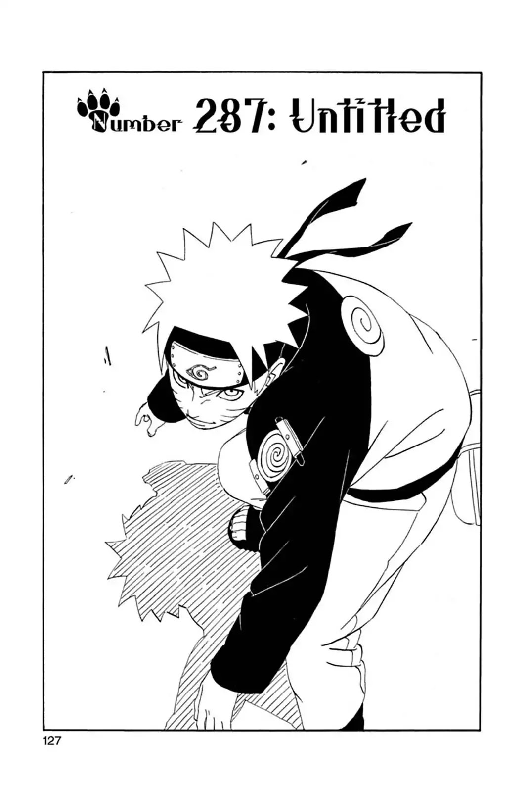 Naruto Chapter 287 page 1 - Chapter 287: Untitled