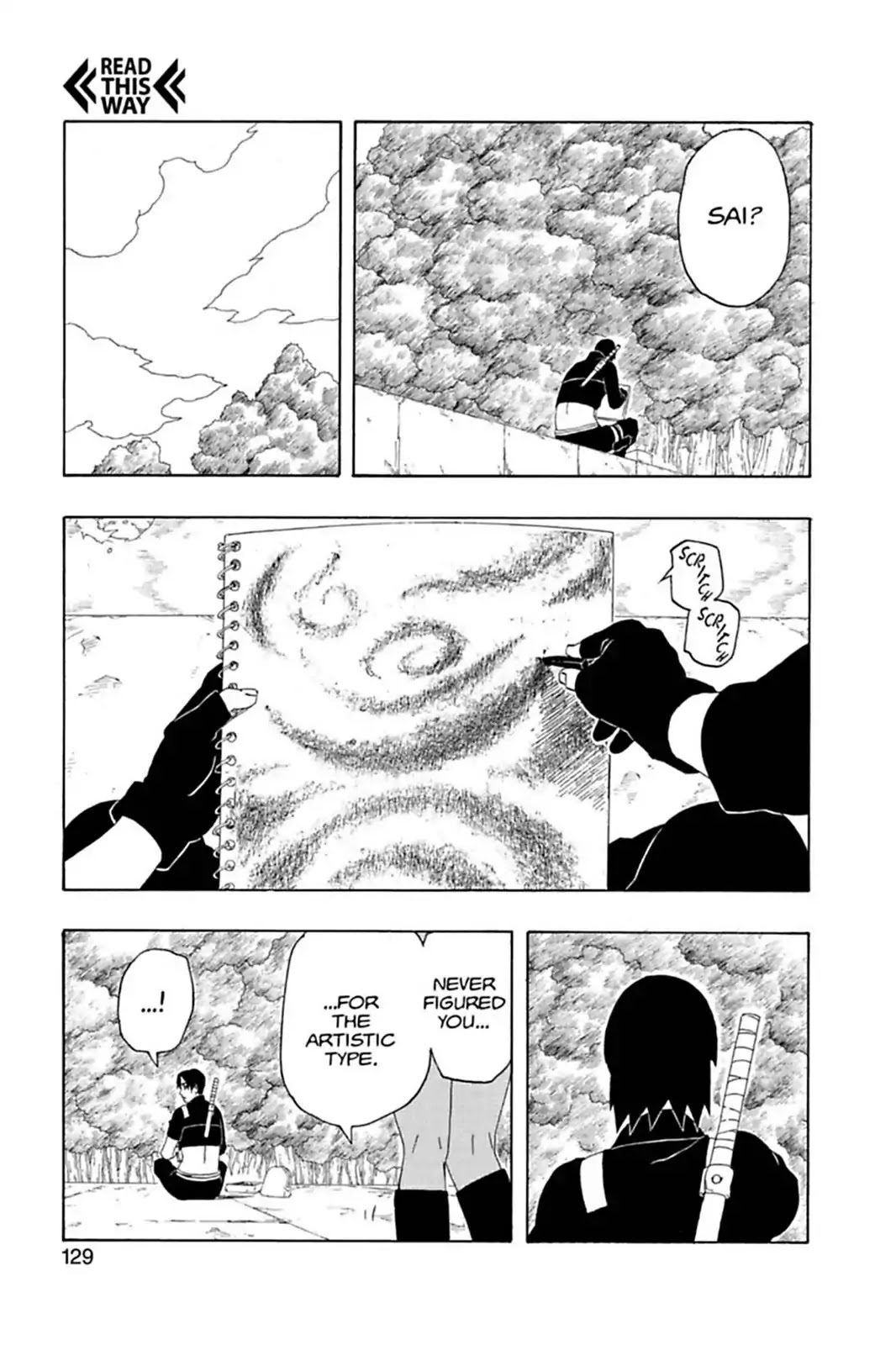 Naruto Chapter 287 page 3 - Chapter 287: Untitled