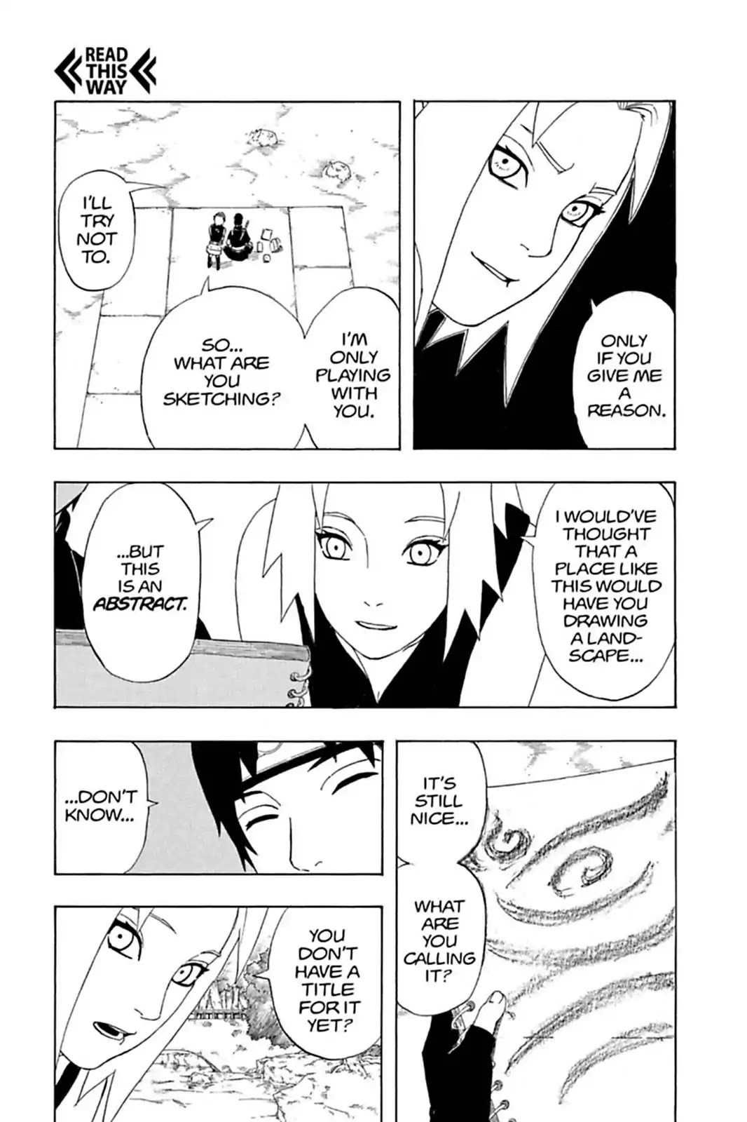 Naruto Chapter 287 page 5 - Chapter 287: Untitled