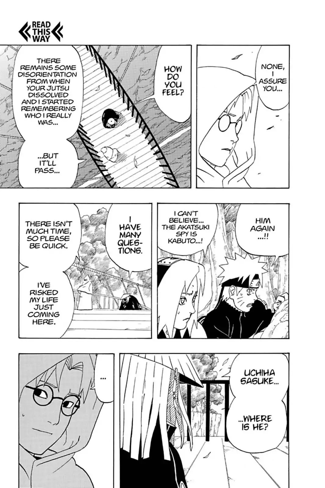 Naruto Chapter 289 page 13 - Chapter 289: The Akatsuki Spy!!