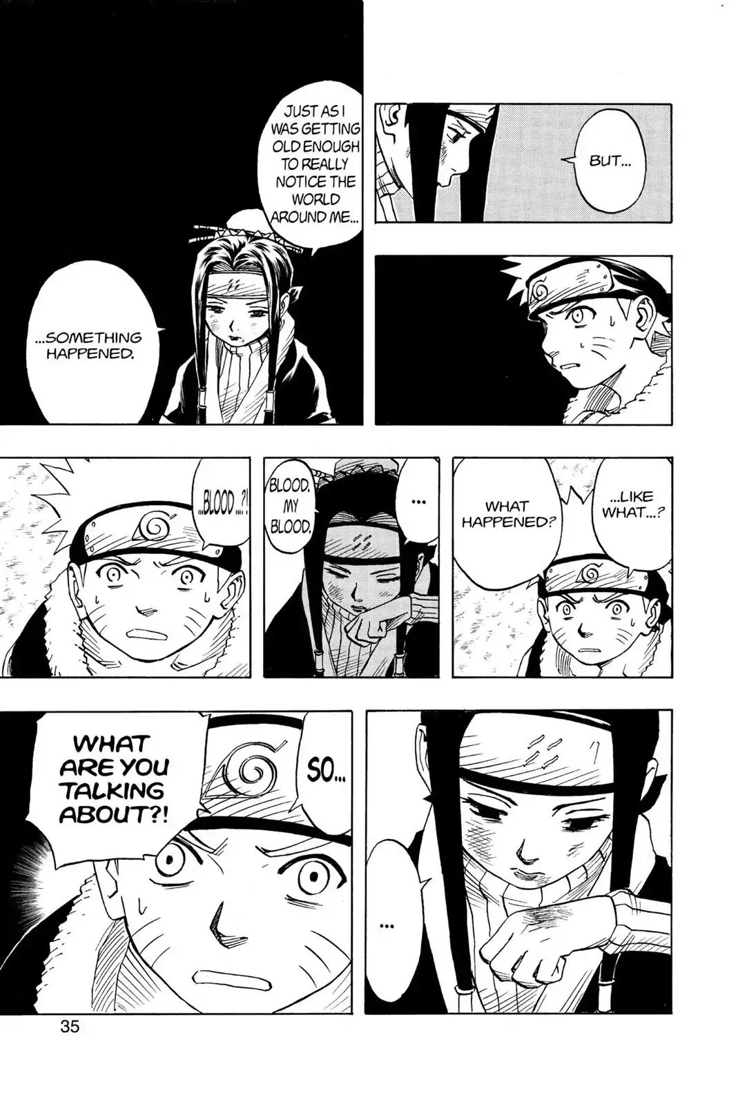 Naruto Chapter 29 page 9 - Chapter 29: Someone Precious To You