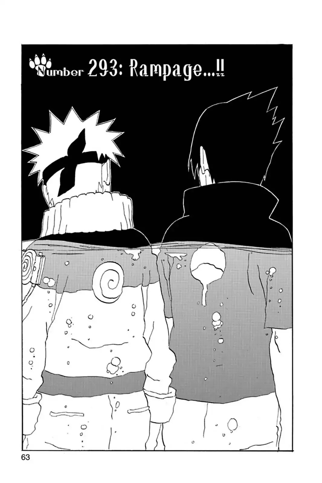 Naruto Chapter 293 page 1 - Chapter 293: Rampage...!!