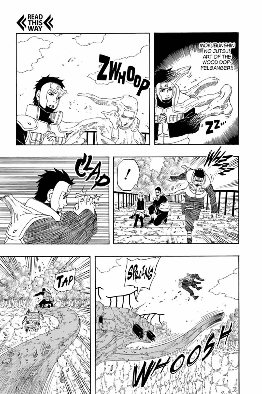 Naruto Chapter 293 page 9 - Chapter 293: Rampage...!!