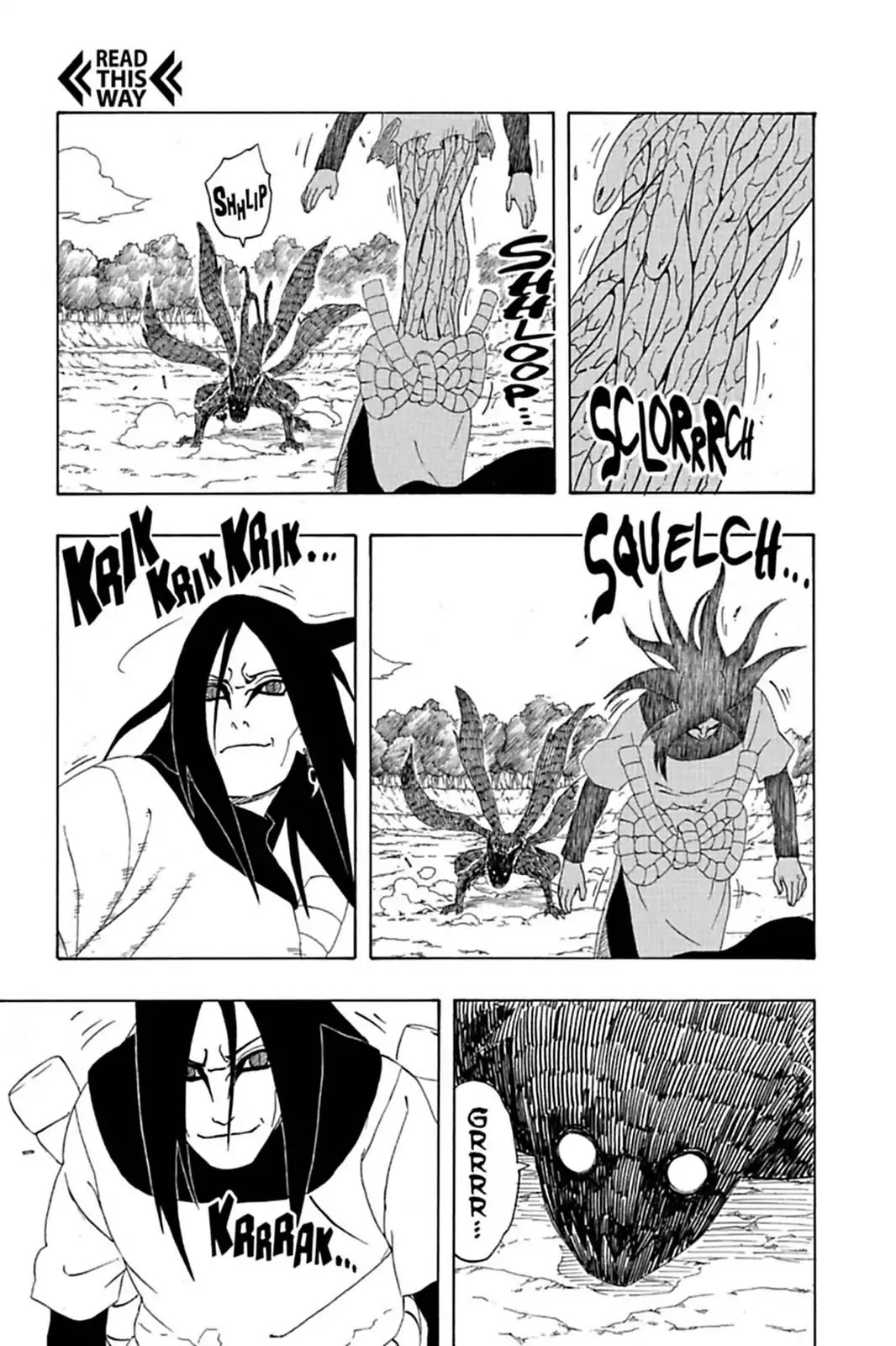 Naruto Chapter 294 page 11 - Chapter 294: The Fourth Tail...!!