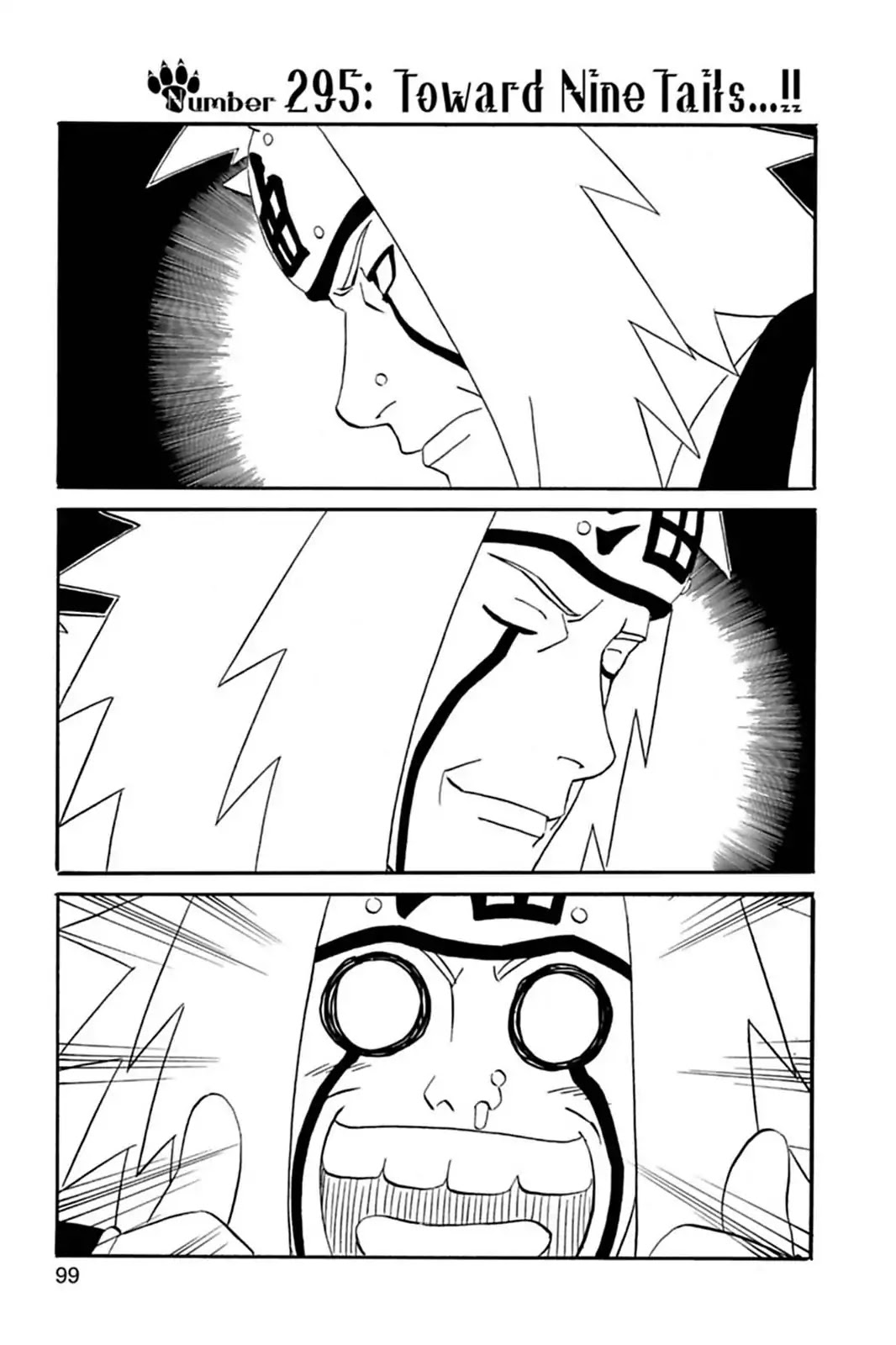Naruto Chapter 295 page 1 - Chapter 295: Toward Nine Tails...!!