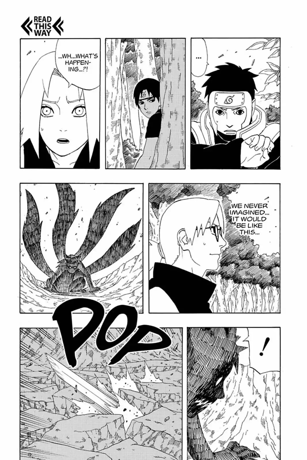 Naruto Chapter 295 page 12 - Chapter 295: Toward Nine Tails...!!