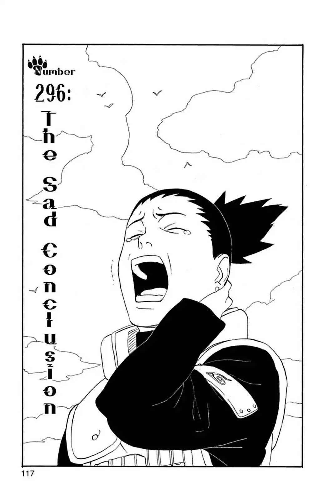 Naruto Chapter 296 page 1 - Chapter 296: The Sad Conclusion