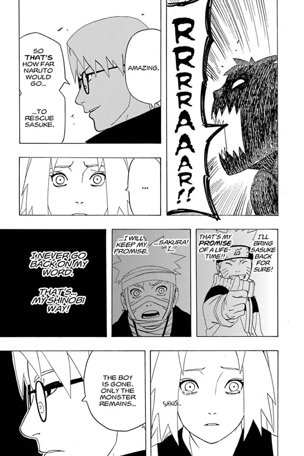 Naruto Chapter 296 page 5 - Chapter 296: The Sad Conclusion