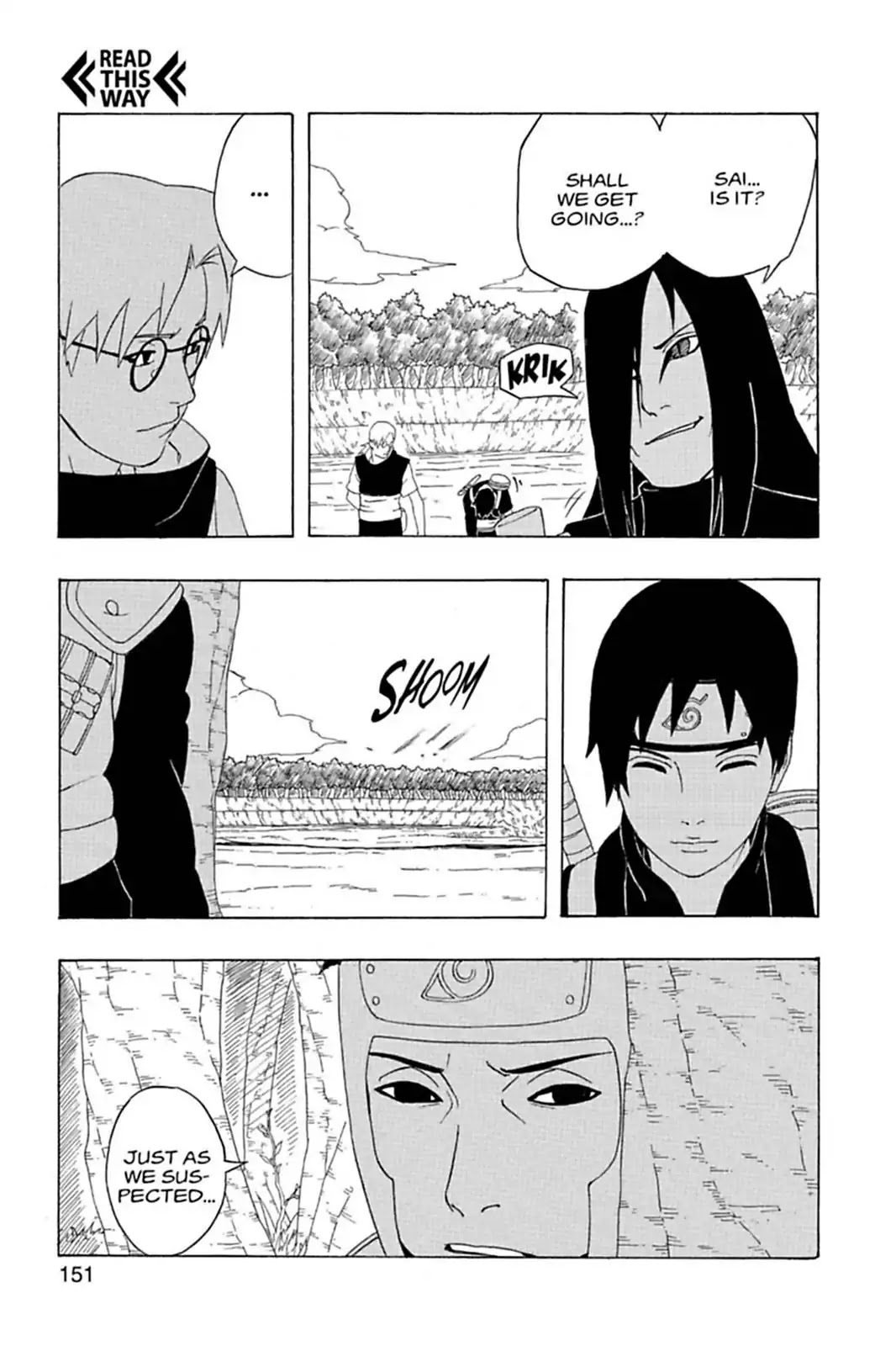 Naruto Chapter 297 page 17 - Chapter 297: Sai's Mission!!