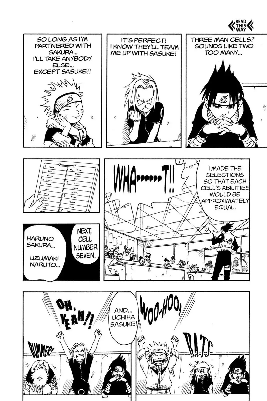 Naruto Chapter 3 page 10 - Chapter 3: Enter Sasuke!
