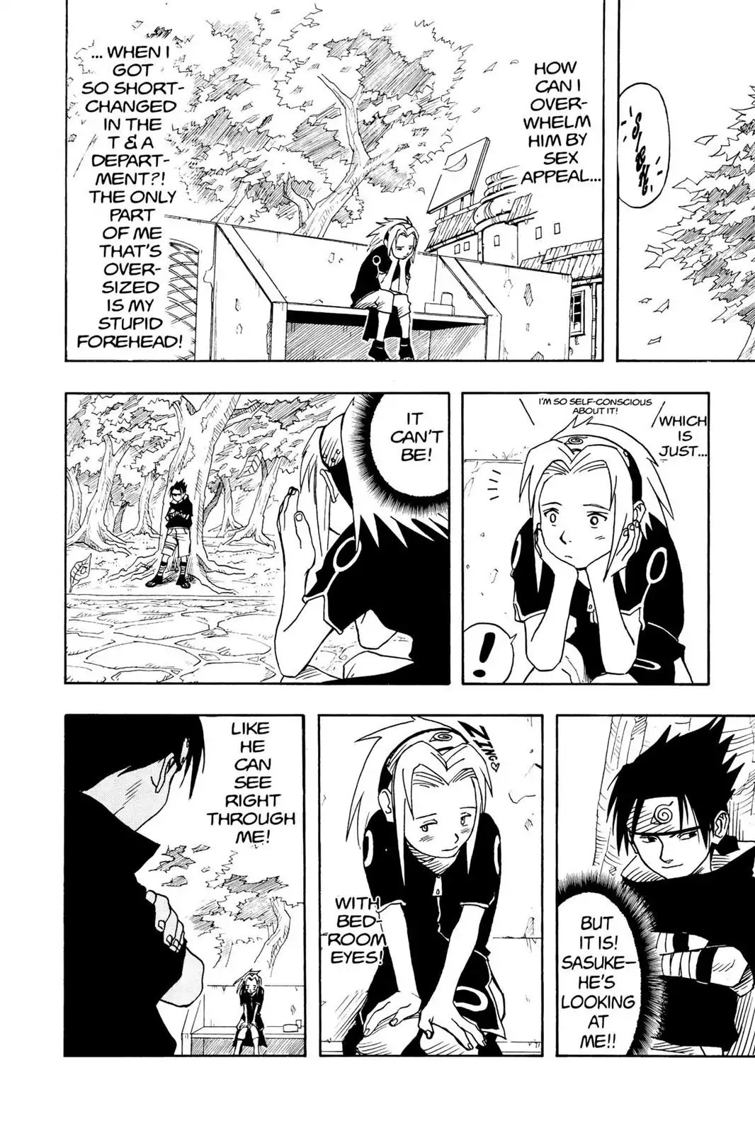Naruto Chapter 3 page 14 - Chapter 3: Enter Sasuke!