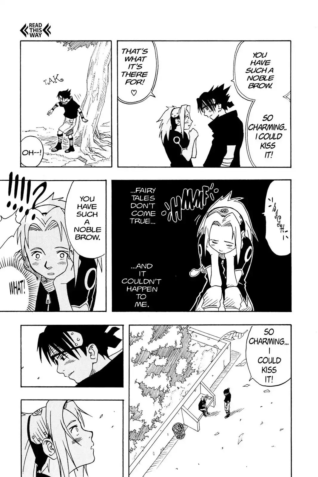 Naruto Chapter 3 page 15 - Chapter 3: Enter Sasuke!