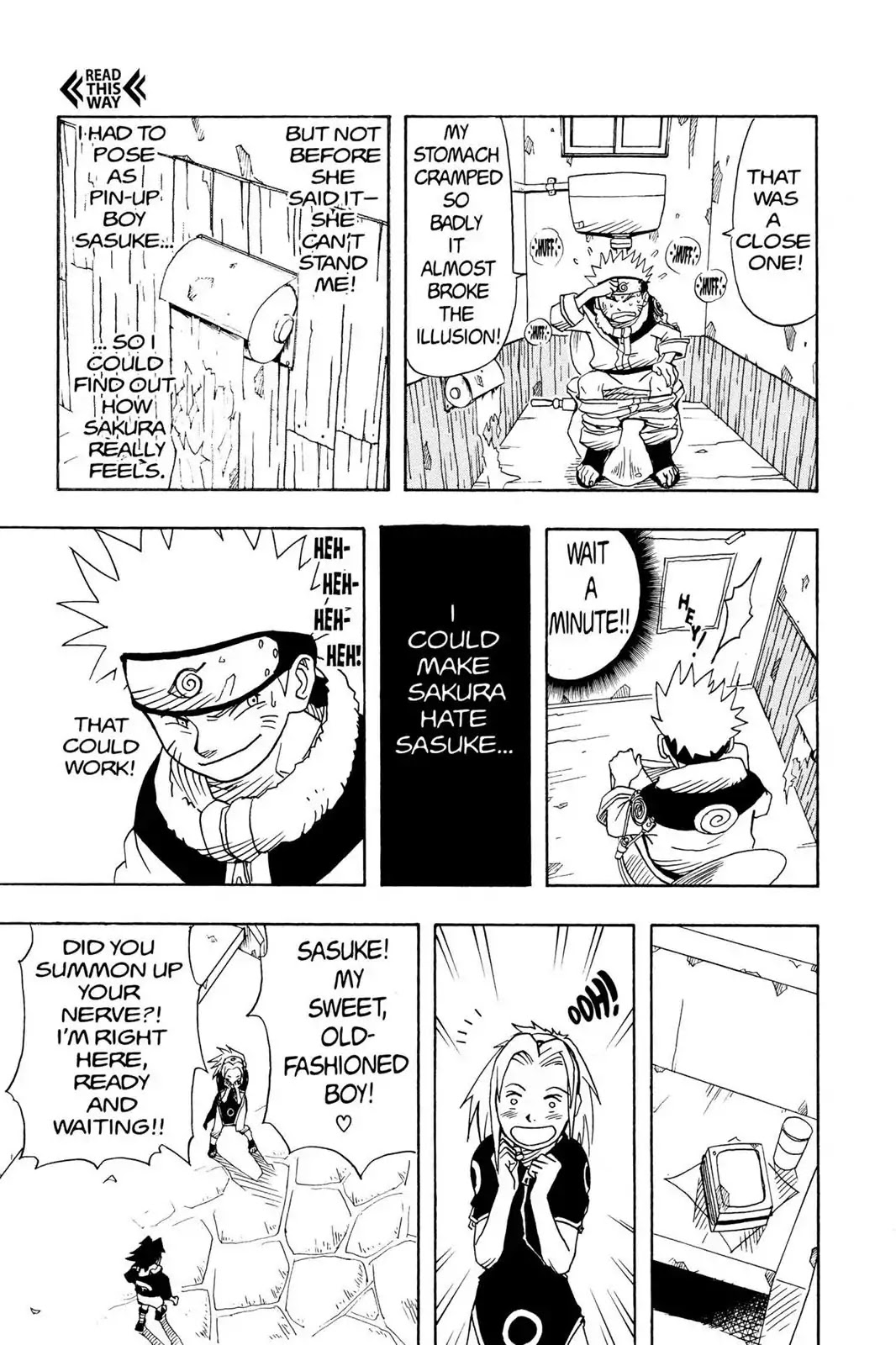 Naruto Chapter 3 page 19 - Chapter 3: Enter Sasuke!