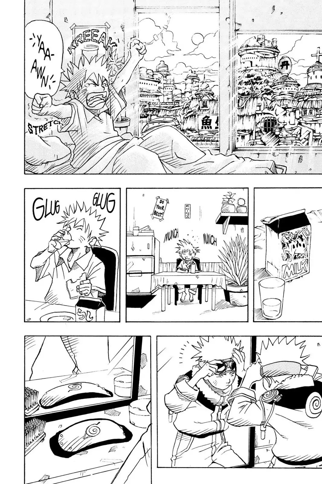 Naruto Chapter 3 page 2 - Chapter 3: Enter Sasuke!