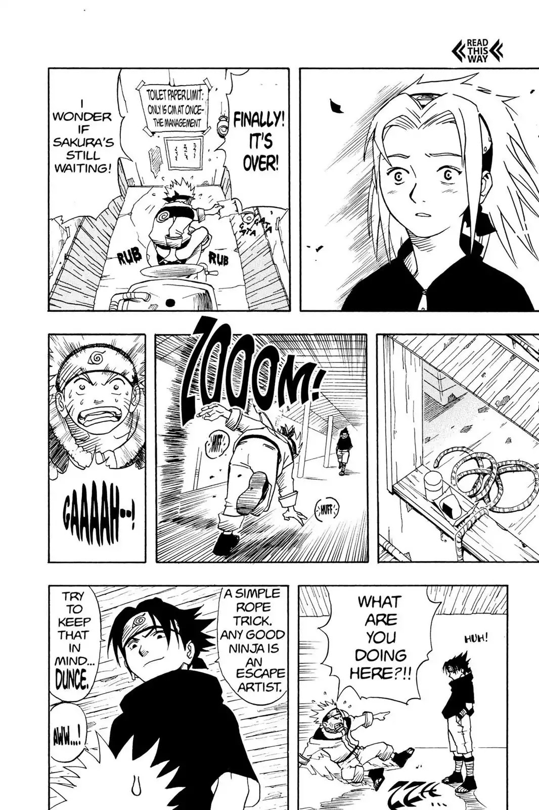 Naruto Chapter 3 page 22 - Chapter 3: Enter Sasuke!